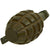 Original U.S. WWII Inert MkII Pineapple Grenade with Yellow Ring & M10A3/M200A1 Fuze Original Items
