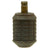 Original Japanese WWII Type 97 Inert Fragmentation Hand Grenade with Fuse Dated 1941 Original Items