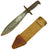 Original U.S. WWI Model 1917 Bolo Knife by Plumb St. Louis with Canvas Scabbard - dated 1918 Original Items
