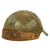 Original French WWII Model 1935 Tanker Armored Vehicle Helmet with R.F. Badge Original Items