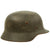 Original German WWII Named Extra Large M35 Single Decal Army Heer Helmet with 60cm Liner - NS68 Original Items
