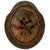 Original German WWII Named Extra Large M35 Single Decal Army Heer Helmet with 60cm Liner - NS68 Original Items