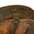 Original German WWII Named Extra Large M35 Single Decal Army Heer Helmet with 60cm Liner - NS68 Original Items