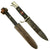 Original German WWII Early Motto-Marked HJ Knife by Tigerwerk Lauterjung & Co. with Scabbard Original Items