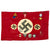Original German WWII Named USGI Bring Back Army Camp Flag with 11 Attached Items - 17" x 30" Original Items