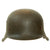 Original German WWII M42 Army Heer No Decal "Battlefield Pickup" Helmet - size 64 Shell Original Items