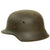Original German WWII M42 Army Heer No Decal "Battlefield Pickup" Helmet - size 64 Shell Original Items