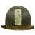 Original U.S. WWII Army M1 Swivel Bale Helmet with Painted  Lieutenant Rank and Invasion Bar Original Items