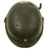 Original U.S. WWII Army M1 Swivel Bale Helmet with Painted  Lieutenant Rank and Invasion Bar Original Items