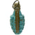 Original U.S. WWII M21 Practice MkII Pineapple Grenade with M10A2 Fuze in M41 Canister - INERT Original Items