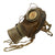 Original Imperial German WWI M1917 Ledermaske Leather Gas Mask with Can, Filter & Extra Lens Inserts - dated 1917 Original Items