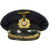 Original German WWII Kriegsmarine Navy Blue Field Grade Officer Visor Cap - Schirmmütze Original Items