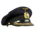 Original German WWII Kriegsmarine Navy Blue Field Grade Officer Visor Cap - Schirmmütze Original Items