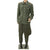 Copy of Original German WWII Panzer Tank Officer M40 Feldbluse with Badges - Dated 1942 Original Items