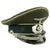 Original German WWII Army Heer Infantry Officers Schirmmütze Visor Cap Original Items