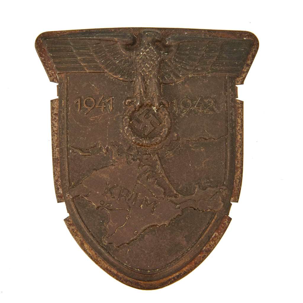 Original German WWII Crimea Krim Shield Decoration - Krimschild Original Items