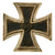Original German WWII Iron Cross First Class 1939 EKI with Vertical Pinback - Unmarked Original Items