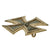 Original German WWII Iron Cross First Class 1939 EKI with Vertical Pinback - Unmarked Original Items