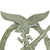 Original German WWII Luftwaffe Anti-Aircraft Flak Battle Badge - Solid Back Original Items