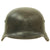 Original German WWII Service Worn M40 Single Decal Luftwaffe Helmet with 57cm Liner - SE64 Original Items