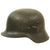 Original German WWII Service Worn M40 Single Decal Luftwaffe Helmet with 57cm Liner - SE64 Original Items
