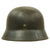 Original German WWII Service Worn M40 Single Decal Luftwaffe Helmet with 57cm Liner - SE64 Original Items