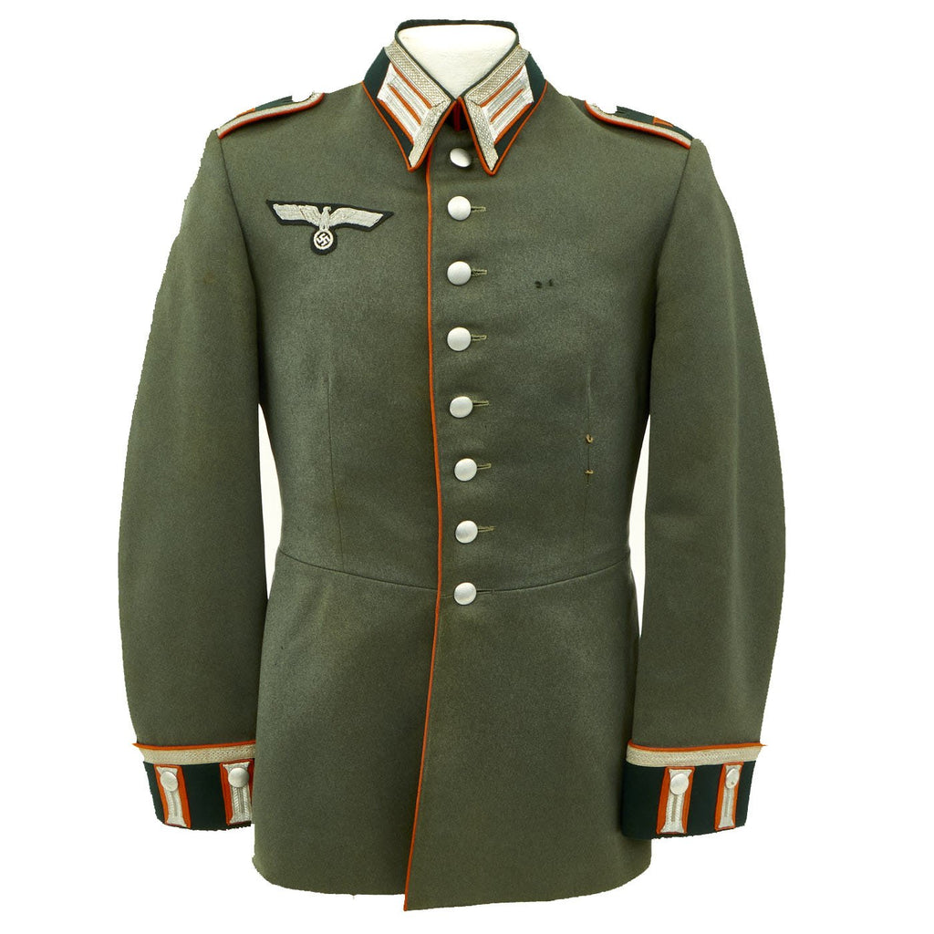 Copy of Original German WWII Recruiting Unteroffizier M35 Dress Tunic Waffenrock Original Items