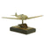 Original German WWII Trench Art Model Luftwaffe Messerschmitt Bf 109 with Shrapnel Fragment - ME-109 Original Items