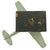 Original German WWII Trench Art Model Luftwaffe Messerschmitt Bf 109 with Shrapnel Fragment - ME-109 Original Items