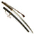 Original WWII Japanese Navy Officer P1937 Kai-Gunto Handmade Katana by AKIMARO with Scabbard & Tassel Original Items