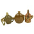 Original WWII Imperial Japanese Field Equipment Collection - Lamp - Canteens - Papers Original Items