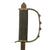 Original U.S. WWII First Pattern OSS Drop Knife with Scabbard made from Springfield Trapdoor Bayonet Original Items