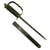 Original U.S. WWII First Pattern OSS Drop Knife with Scabbard made from Springfield Trapdoor Bayonet Original Items