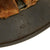 Original German WWII M40 Service Worn Single Decal Luftwaffe Helmet - marked E.F.62 Original Items