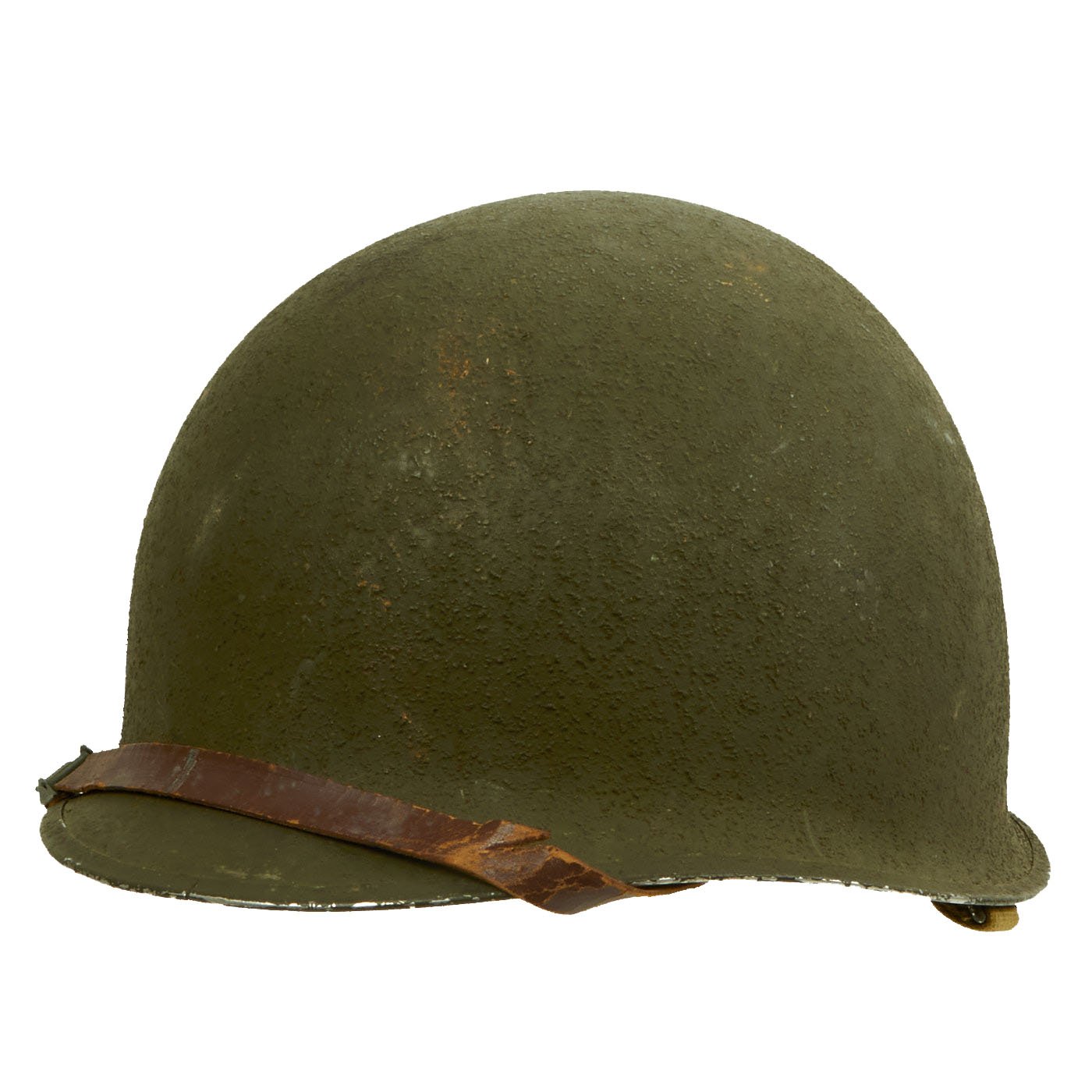 U.S. MAIL ミリター1945年製デッドストック軍物militaria様用 Original U.S. WWII 1943 McCord Front Seam Fixed Bale M1 Helmet