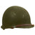 Original U.S. WWII 1943 McCord Front Seam Fixed Bale M1 Helmet with Int'l Molded Plastics Liner Original Items