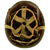 Original U.S. WWII 1943 McCord Front Seam Fixed Bale M1 Helmet with Int'l Molded Plastics Liner Original Items