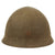 Original Japanese WWII Tetsubo Army Combat Helmet- Complete with Liner and Chinstrap- Dated 1939 Original Items