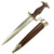 Original German WWII SA Dagger by Rare Maker Richard Plümacher Sohn with Scabbard - RZM M7/83 Original Items