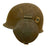 Original U.S. WWII USAAF Bomber Crew M3 Steel FLAK Helmet - Complete Rigging Original Items