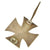 Original German WWII Vaulted Iron Cross First Class 1939 by Rudolf Wächtler & Lange - EKI Original Items