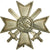 Original German WWII War Merit Cross KvK 1st Class with Swords by Otto Schickle with Case Original Items