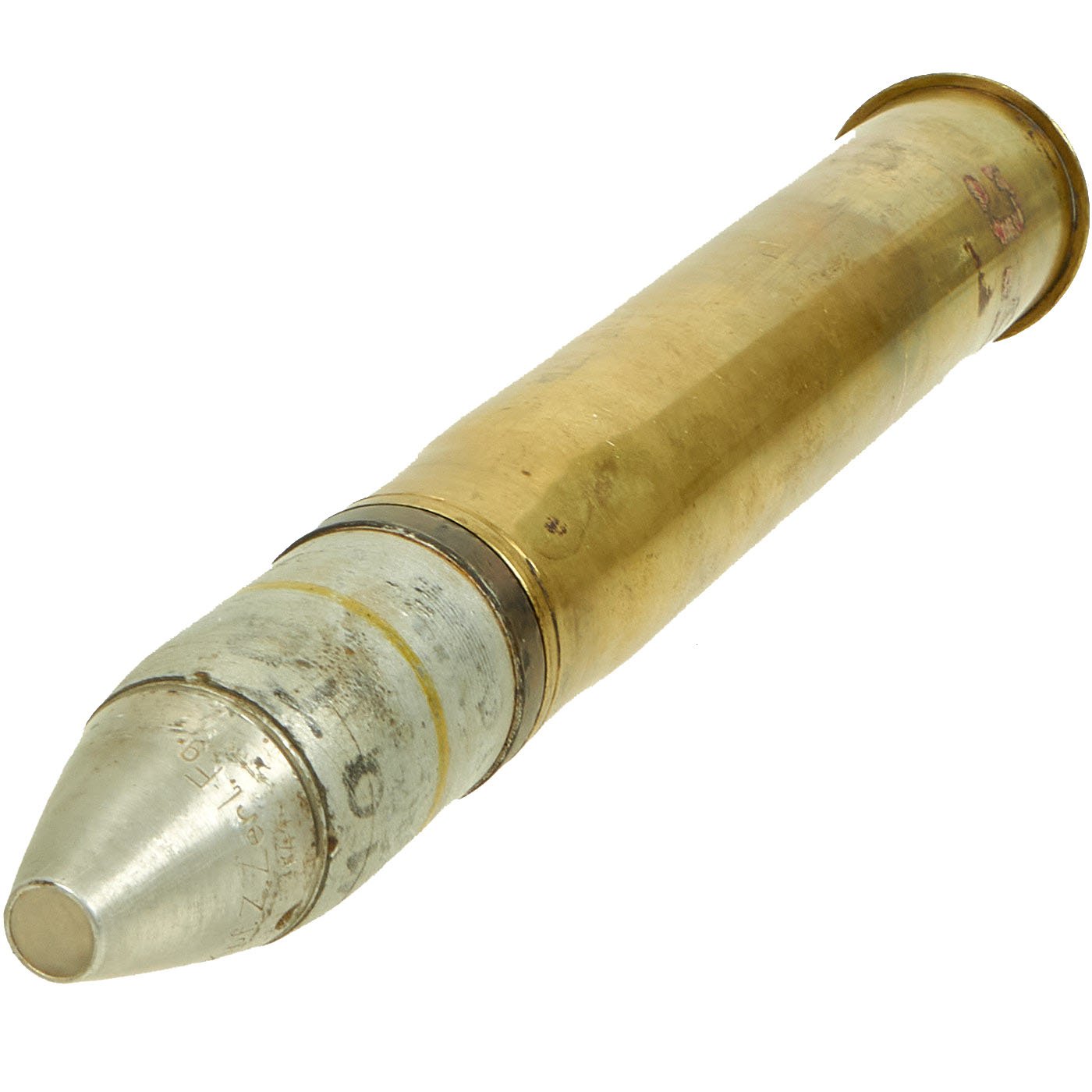 Original German WWII PAK 36 High Explosive 3.7cm Shell - 37mm Anti-Tan ...