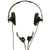Original German WWII Panzer Armored Vehicle Model B Headset with Throat Mic Original Items
