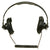 Original German WWII Panzer Armored Vehicle Model B Headset with Throat Mic Original Items