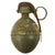 Original French WWI Model 1914 OF1 Egg Hand Grenade circa 1915 - 1917 - Inert Original Items