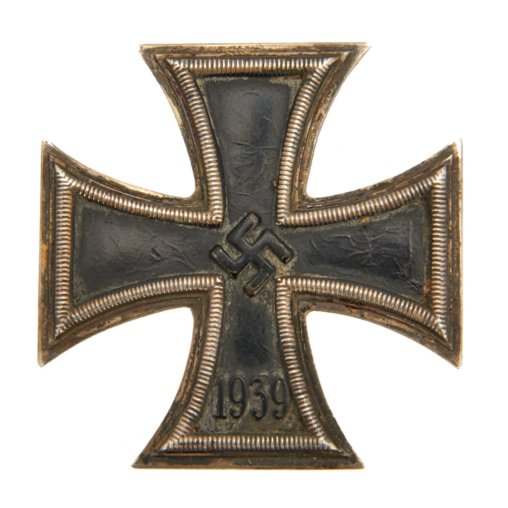 Original German WWII Iron Cross First Class 1939 marked 20 - C. F. Zimmermann Original Items