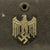 Original German WWII M42 Single Decal Army Heer Helmet with Torn 57cm Liner - stamped ckl64 Original Items