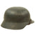 Original German WWII M40 Single Decal Army Heer Helmet with 57cm Liner & Chinstrap - NS64 Original Items