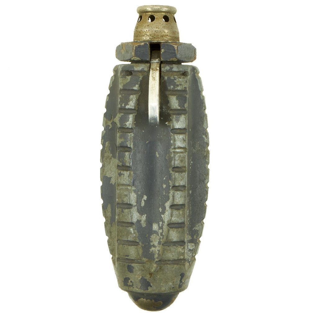 Original French WWI Rare Experimental Fragmentation Grenade - Inert Original Items